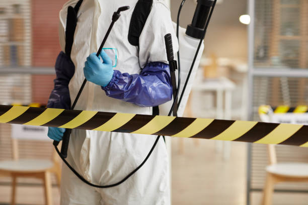 Professional Crime Scene Cleanup technician working in Carson City, MI